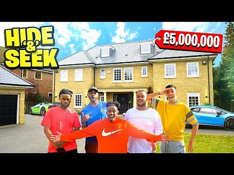 HIDE AND SEEK IN £5,000,000 MANSION