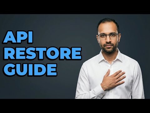 How Do You Perform A Cloud Backup Restore Via APIs?