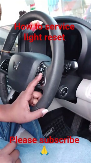 how to reset service light in Mahindra Thar ROXX #automobile service light kaise reset Kare TharROXX