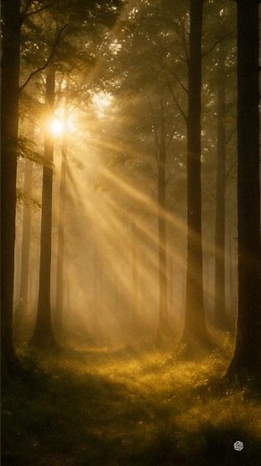 Golden Forest Loop 🌲 | Peaceful Nature Ambience