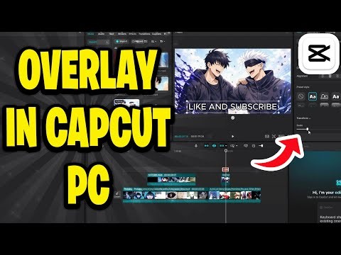 How To Overlay In Capcut PC