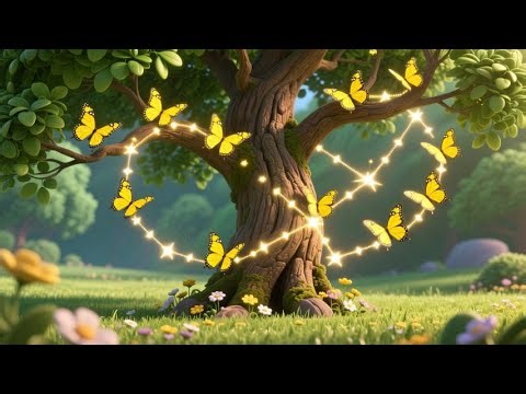 🦋🌸 **Butterfly Parade of Spring Glow** 🎶 | Fun Spring Song for Kids | Preschool Learning Rhyme 🌈✨