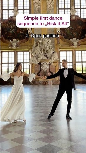 Risk it all | Simple First Dance Sequence 💃🕺#weddingdance