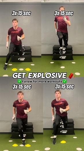 Sam Joseph | Goalkeeper + Motivation on Instagram: "4 explosive exercises 🧨 That will help you get to the next level. Make those game changing saves and gain an edge when it comes to crossing.💪 The best athletes in the world do the best exercises to get them to the top! Do these professional exercises that will help you reach your potential.🧤⚽️ 3 sets 15 seconds each Follow @sam_.joseph for more workouts ✅ #sj1"