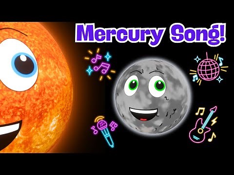 Planet Mercury Song 🌟 Fastest Planet in Space! | Fun Kids Song