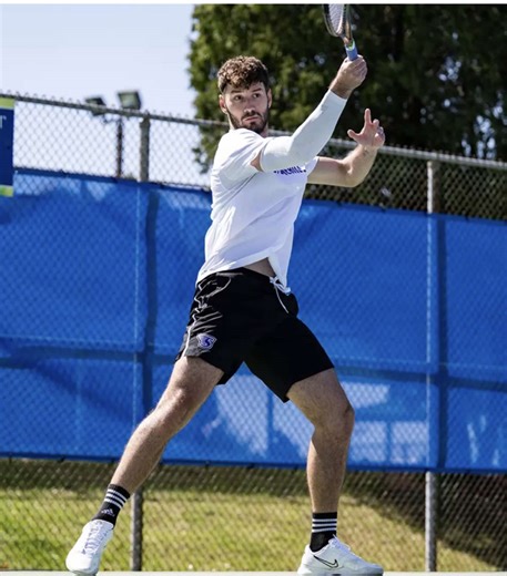 Skyhawk Talk with Mark Kroell: Men’s Tennis Join Catherine in her conversation with Mark Kroell, senior captain for Stonehill Men’s Tennis. Mark talks about moving to the U.S. to play tennis at the Division I level and adjusting to life abroad. Listen to the full episode out now on YouTube and Spotify🔥 YouTube: https://youtu.be/kxfAwbJJvOw Spotify: https://open.spotify.com/episode/2sgTPh0sdlsYAcvm13YStJ?si=mg9xZ4p6TAePDnPbLI62cg #GoHill #FYP #ForYou
