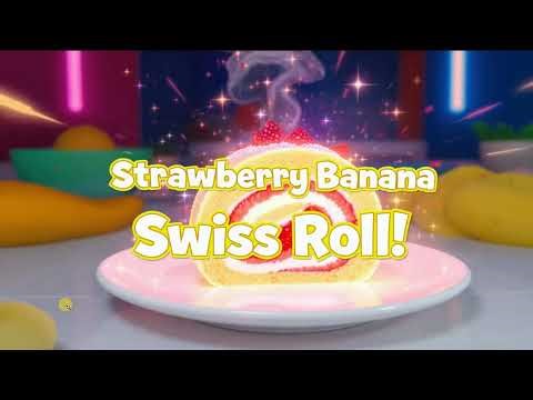 Craft Food Roblox Strawberry Banana Swiss Roll Recipe