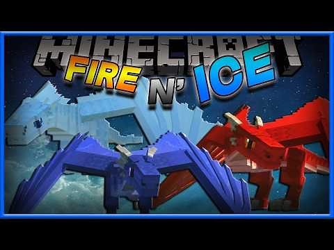 ICE AND FIRE FULL MOD SHOWCASE | Minecraft