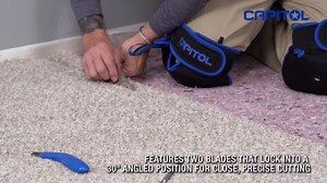 Capitol Professional Cushion Back Carpet Cutter