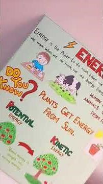 Science Chart🌿|Energy #Shorts#CraftyHeart