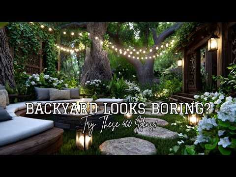🌿 400 Backyard Ideas That Will Transform Your Garden 🏡 | Creative Landscaping Inspiration