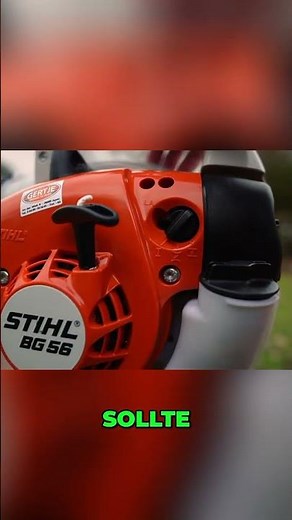 Stihl Leaf Blower: Brilliant Choke & Fuel Advantage