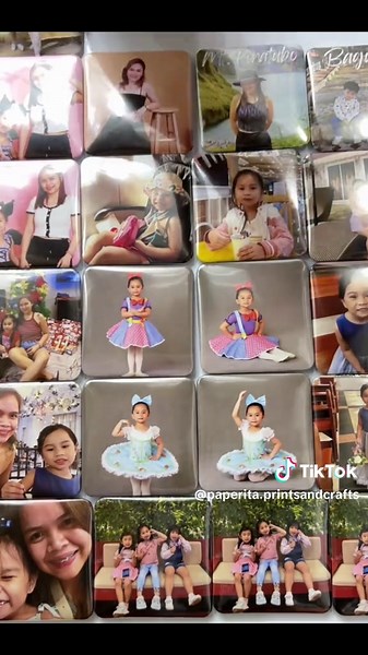 Creating 25 Personalized Square Fridge Magnets