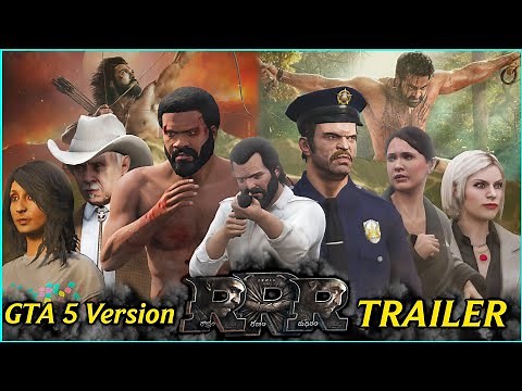 RRR Trailer (GTA 5 Version) - Telugu