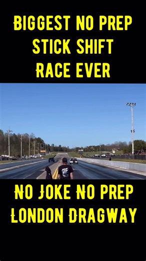Nightmare On Your Street on Instagram: "Stick Shift Racing at it’s FINEST! #big #stickshift #noprep #bigmoney #bad #cars #great #drivers #hard #work #awesome #dragracing"