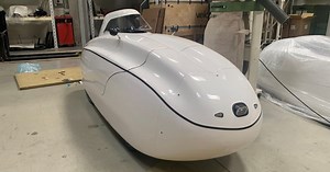 Pedal-electric VM45 velomobile lets riders cruise at almost 30 mph
