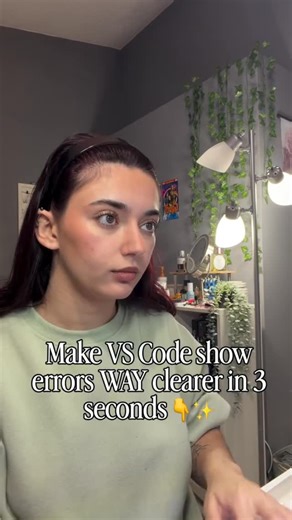 Microsoft Developer on Instagram: "A helpful boost for debugging in VS Code: ErrorLens. This extension tells you inline what’s wrong and the severity of the error with highlighting (yellow + red). Thanks @devanddesigns 🪄"