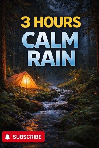 Calm Rain 💦 | Sleep Peacefully💤