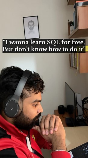 Hariharan S - Data Analytics - Tech - SQL - Excel on Instagram: " FREE SQL Zero To Hero ✅Courses: SQL beginner : Khan Academy Intro to SQL Course Intermediate and Advanced : TechTFQ youtube playlist ✅Practice SQL : HackerRank Leetcode DataLemur SQLZoo Ankit Bansal Youtube Playlist Check out my youtube channel for the FULL VIDEO and links for these courses. Link for the channel is in the BIO ! Thanks! #data #dataanalytics #sql #free"