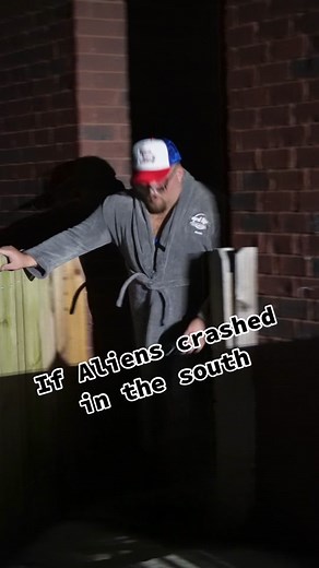 If Aliens Crashed in the South #alien #aliens #ufo #ufosighting #southern #southernaccent #diy #photography #motivation #fyp #foryou #foryoupage #foryourpage #funny #funnyvideo #funnyvideos #prank #prankwars #prankster #comedy #comedian #southerngrandpa