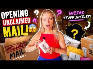 Opening Unclaimed Mail | $1,300 Mystery Mail Pallet Unboxing | Crazy Finds & Hidden Treasure