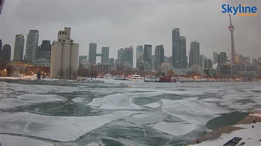 Join us live from #Toronto’s iconic CN Tower webcam — where the deep freeze has turned the waters of Lake Ontario into a winter spectacle! 🥶🌊 Watch in real time as the frigid temperatures transform the harbourfront, creating ice along the shoreline and a breathtaking frosty view beneath one of Canada’s most famous landmarks. 🇨🇦✨ 👉 Click to watch now: https://www.skylinewebcams.com/en/webcam/canada/ontario/toronto/cn-tower.html | SkylineWebcams