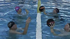 Summer swim team often means too many kids in too few lanes. This week, we offer some fun ideas that combine skill building, team building, and fitting maximum swimmers in a lane. Medball Toss works well with water polo balls or inexpensive playground balls. - http://gosw.im/1XrABiY #goswim #swimming #swimteam | GoSwim.tv