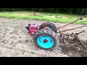 David Bradley walk behind tractor with diesel conversion.