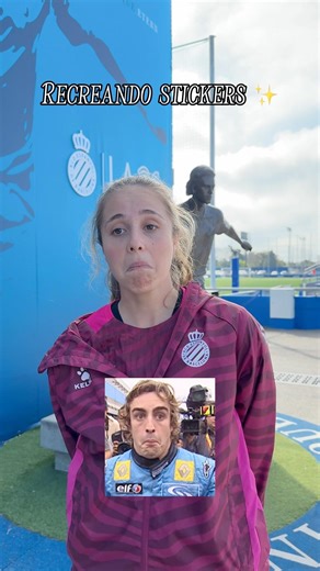 Recreating stickers 🤪😆 #RCDEFem #challenge #shorts