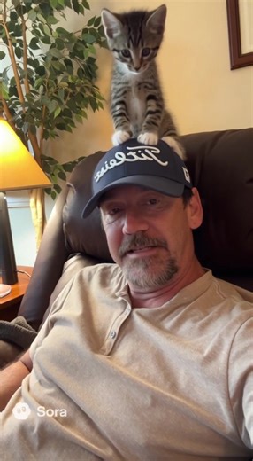 448K views · 21K reactions | Cat on the Hat | Robbie The Problem Cat | Facebook