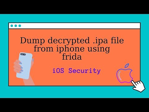 How to dump decrypted .ipa file from iOS device using Frida| Step by step| iOS Penetration Testing |
