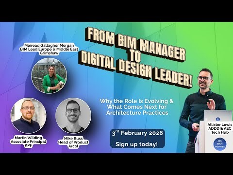 From BIM Manager to Digital Design Leader!