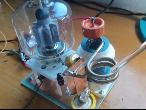 How to design and work out some parameters for the vacuum tube RF power oscillator