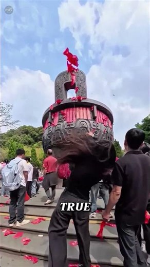 Million of Wishes of Chinese, One Giant Bowl. Will it Land? 🏮🎯