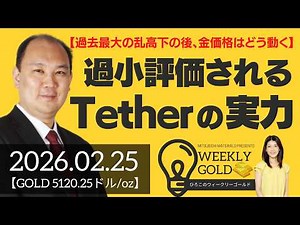 [How will gold prices move after the biggest volatility in history?] The underrated power of Teth...