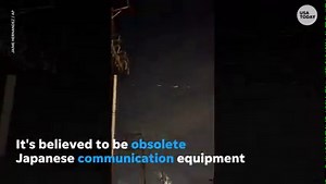 It's likely 'space junk,' not an alien invasion, but nonetheless a spectacular sight for residents in California. | USA TODAY Video