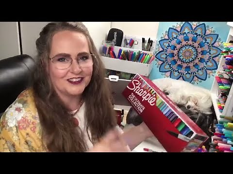 Unboxing the Ultimate Sharpie Collection (LIVE)