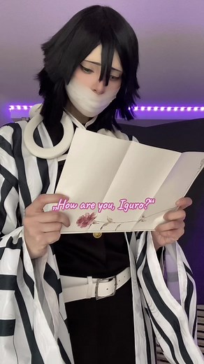 Jealous Iguro-san Cosplay | Demon Slayer | Obanai Iguro
