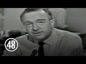 Cronkite breaks news of President Kennedy's death