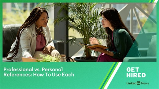 Professional vs. Personal References: How To Use Each
