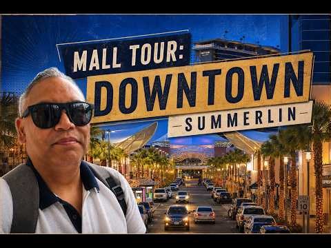 Mall Series - Tour of Downtown Summerlin #lasvegas #downtownsummerlin