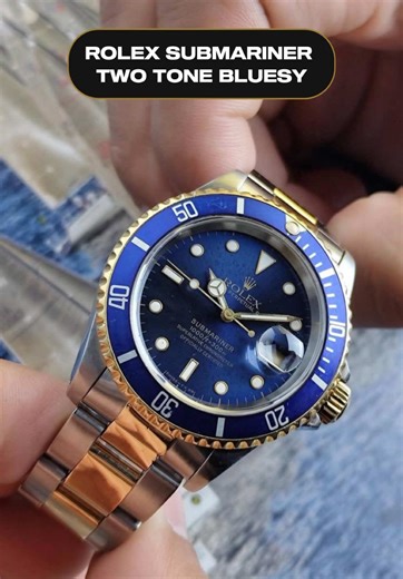 Explore the Timeless Rolex Submariner 'Bluesy' Watch
