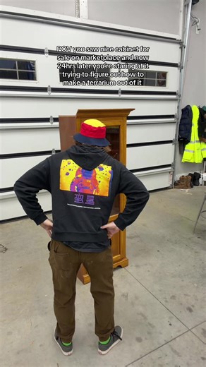 Creating a Stunning Terrarium from Repurposed Cabinet