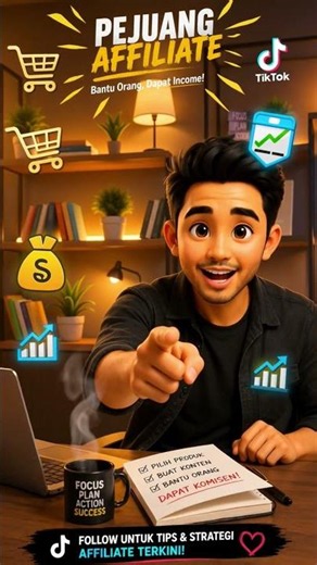 Jom Bina Income Dengan TikTok Affiliate - Panduan Mudah 2026