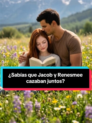 Jacob y Renesmee cazaban juntos: ¿qué pasó en Crepúsculo?