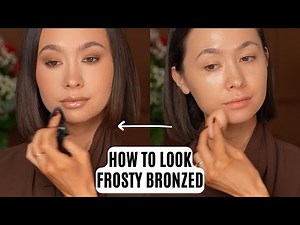 FROSTY BRONZED MAKEUP TUTORIAL | step by step