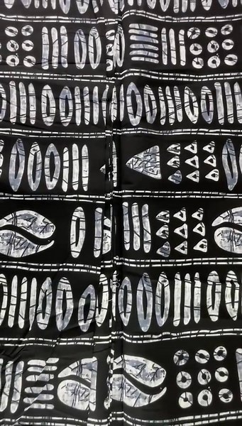 Black White African Print Fabric/tribal Print//ankara Fabric per Yard/cotton Print/fabric/mk151 - Etsy