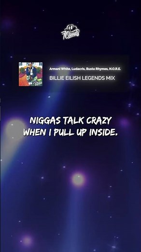 Armani White ft. Ludacris, Busta Rhymes, N.O.R.E. - BILLIE EILISH LEGENDS MIX (Lyrics) [Shorts Edit]