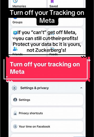 How to Turn Off Tracking on Meta for Data Protection