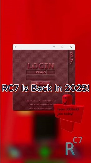 #rc7 #roblox #robloxedit RC7 Remake FE Bypass Is Back In 2025! #free